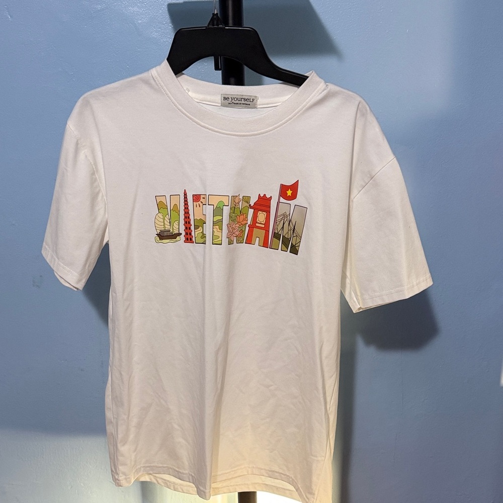 White T-Shirt from Vietnam